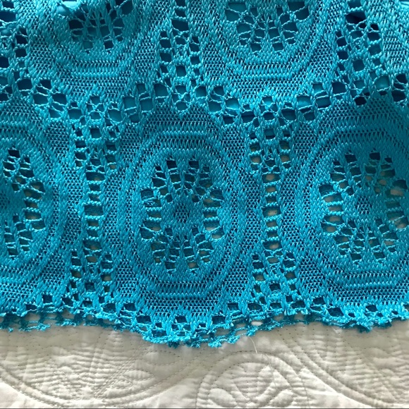 Lilly Pulitzer Emmett Blue Strapless Mini Maxi Dress EUC Size M - Picture 15 of 16